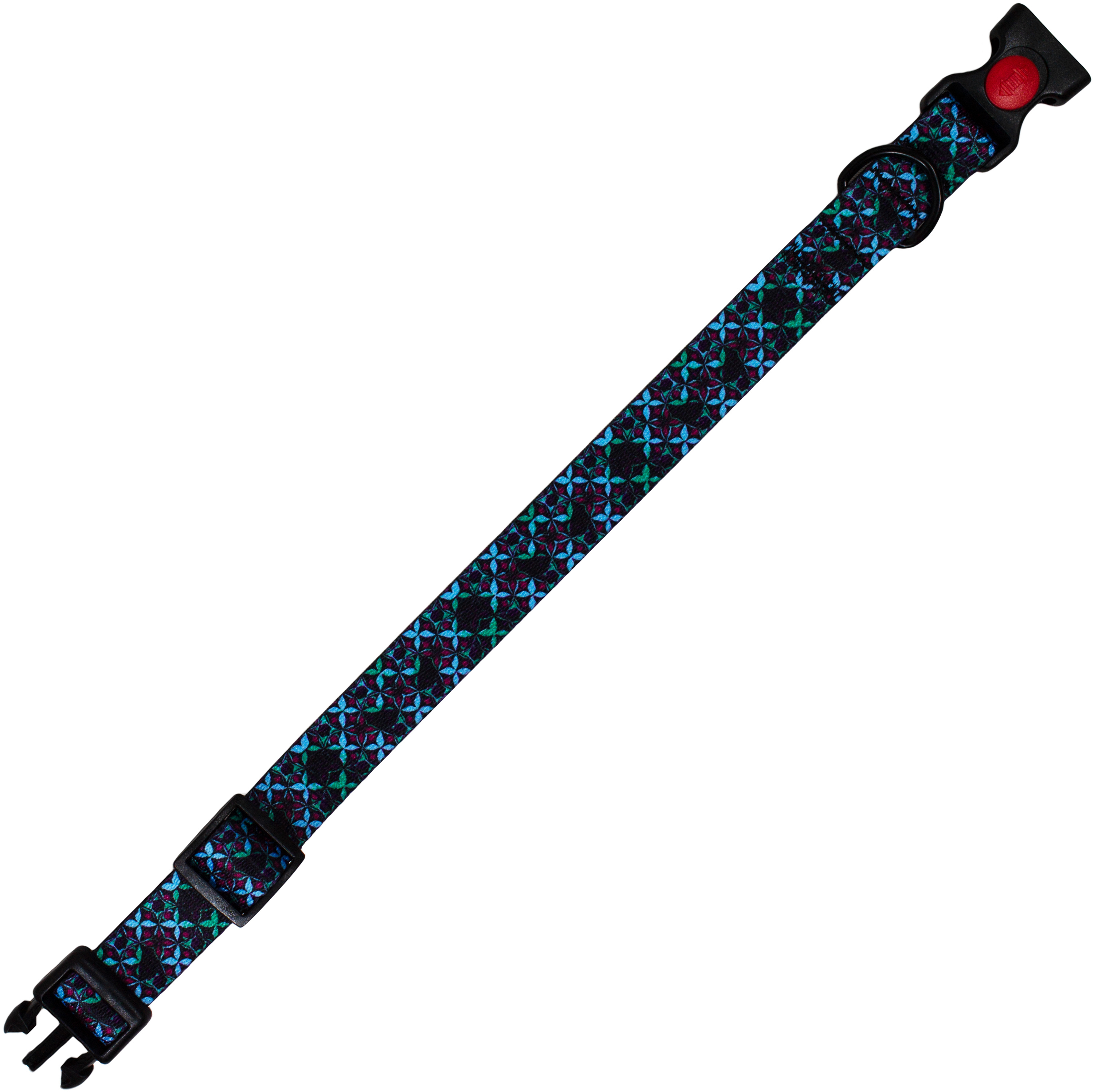 Ошейник Lucky Pet капроновый Украинская ночь 25мм/43-66см фото 2