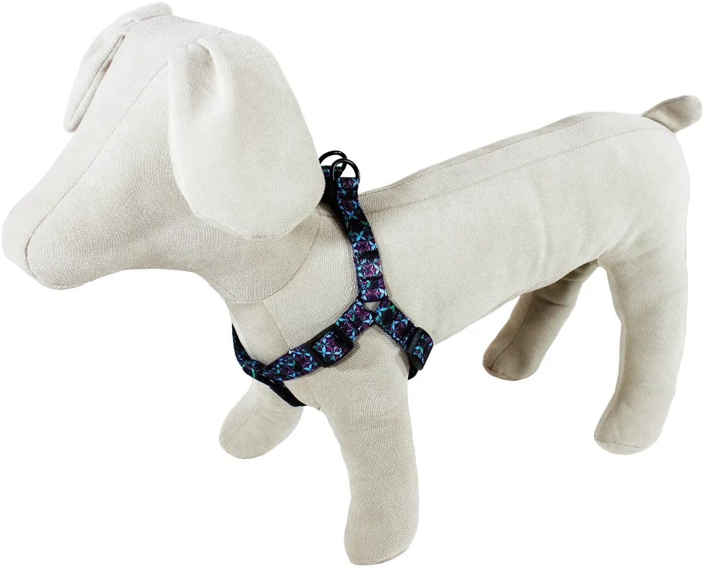 Шлея Lucky Pet капроновая Украинская ночь 25мм/50-81см фото 2