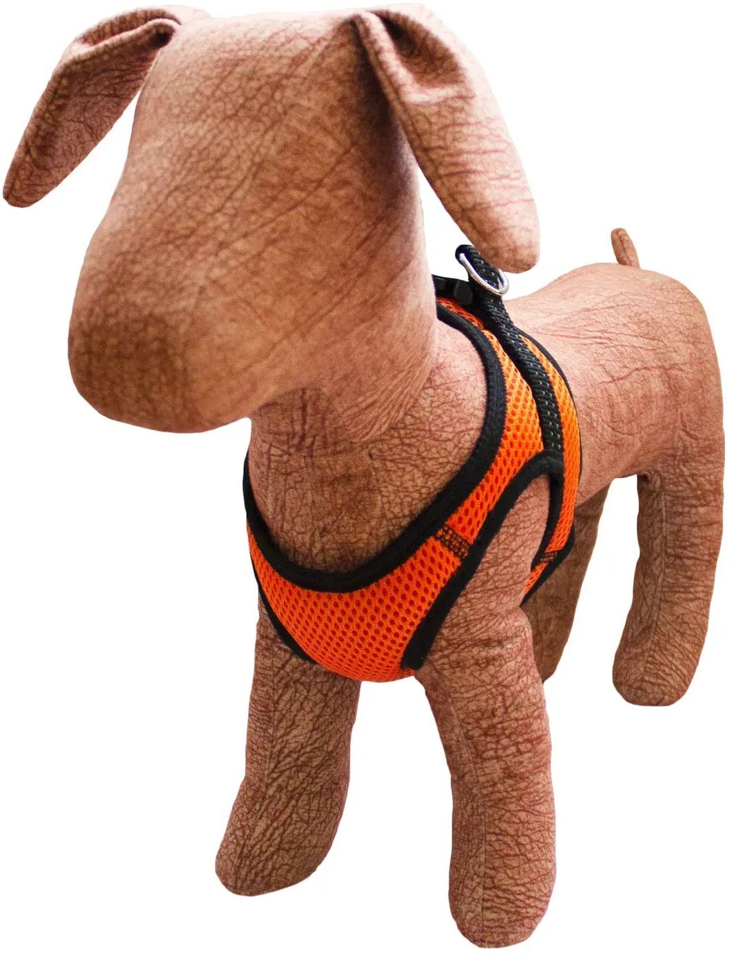 Нагрудник Lucky Pet из сетки двойной №5 оранжевый 41-43см/50-52см фото 2