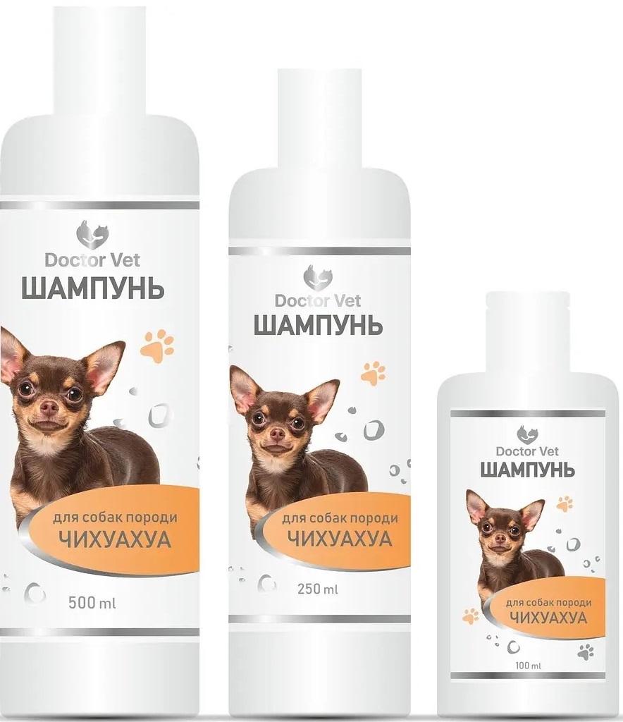 Шампунь Doctor Vet для собак породи Чихуахуа 250 млфото4