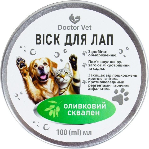 Воск для лап Doctor Vet 100 мл фото 2