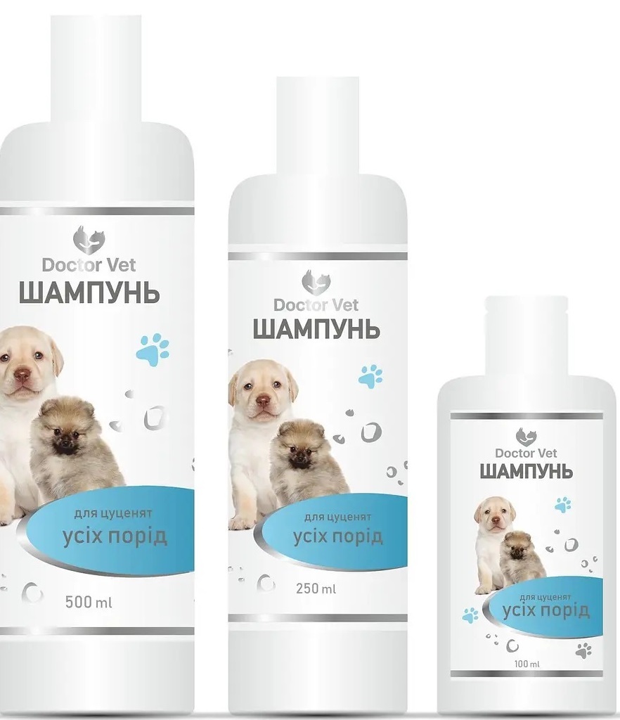 Шампунь Doctor Vet для щенков всех пород 500 мл фото 4