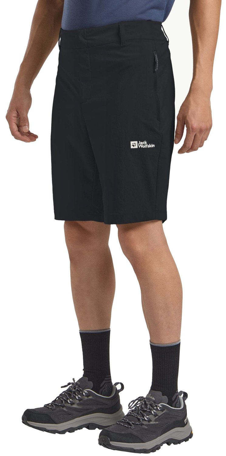Шорты мужские Jack Wolfskin Hikeout Shorts M A63930_6000 46 черные фото