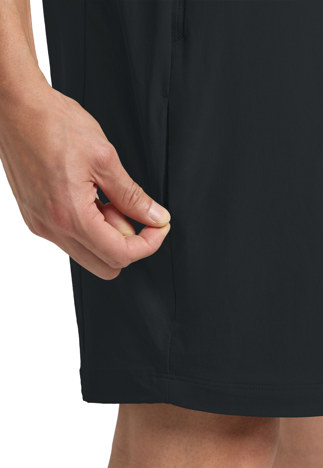 Шорты мужские Jack Wolfskin Hikeout Shorts M A63930_6000 46 черные фото