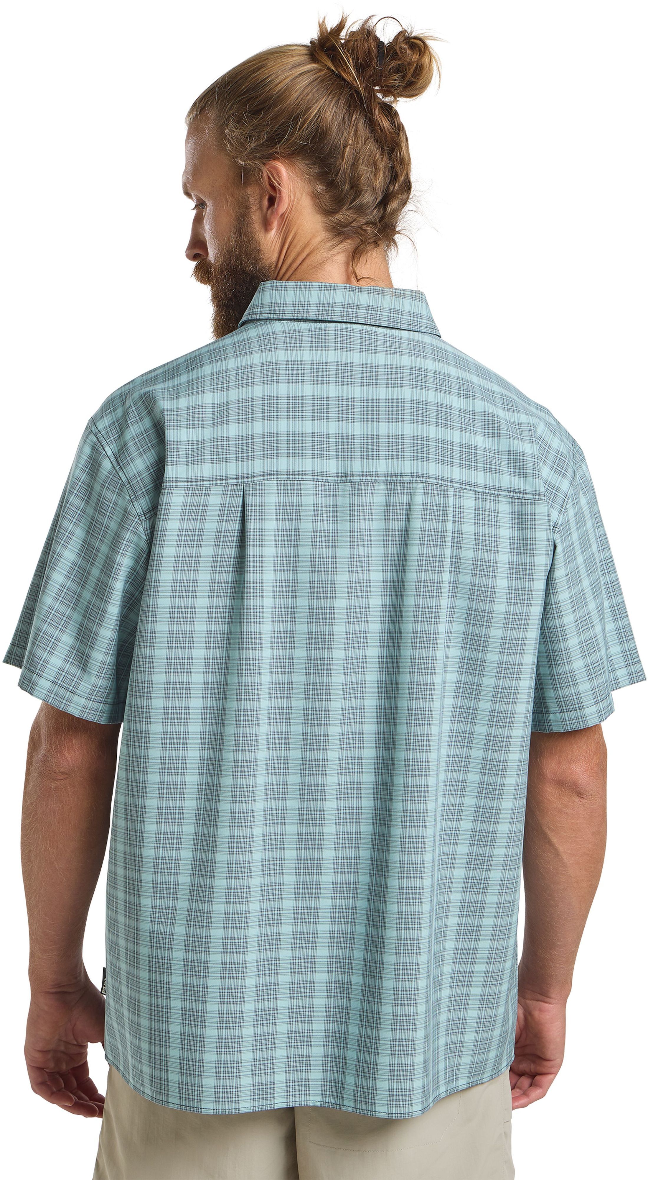 Сорочка чоловіча Jack Wolfskin Meseta Shirt M A63880_T0003 L синяфото2