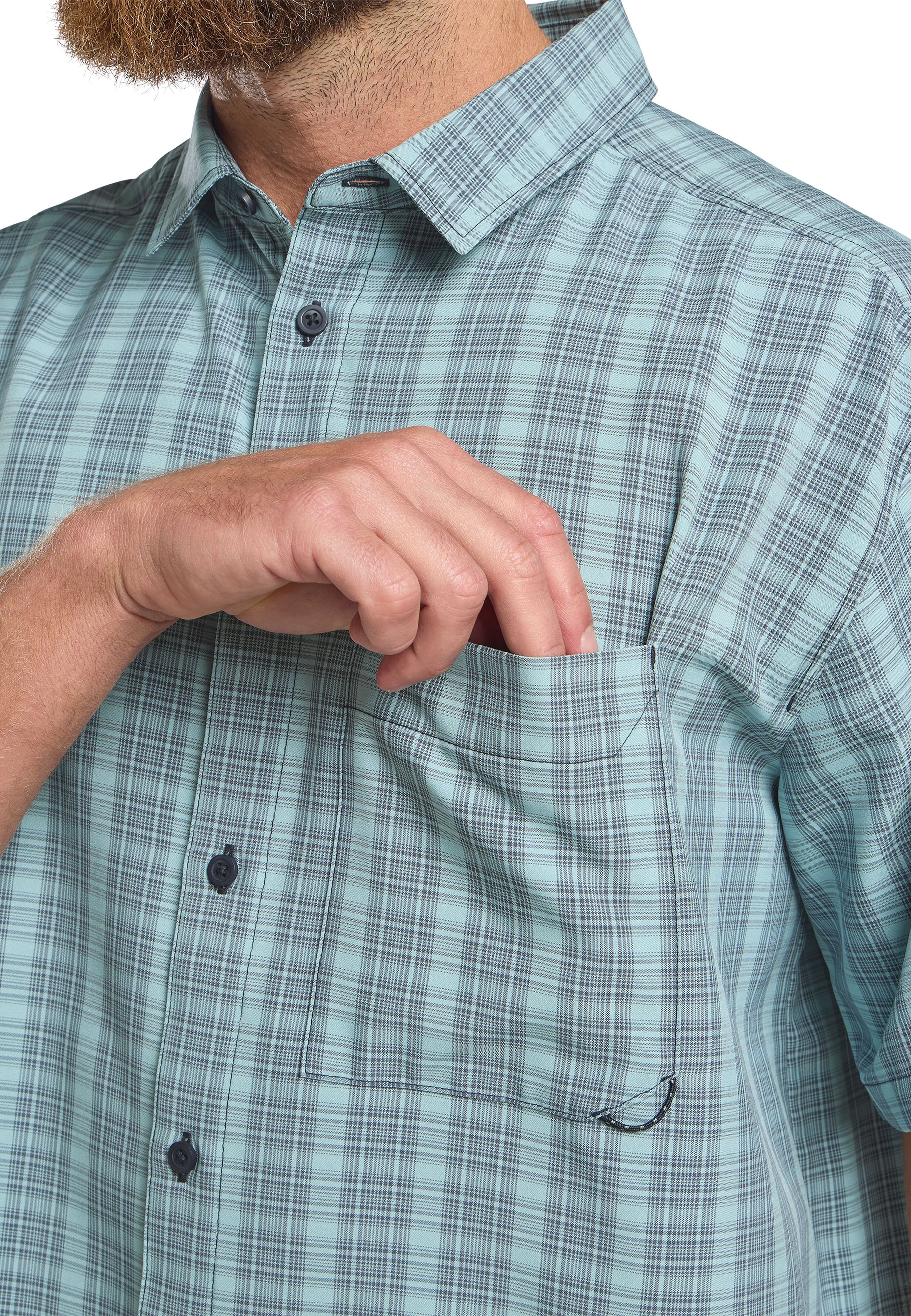 Сорочка чоловіча Jack Wolfskin Meseta Shirt M A63880_T0003 L синяфото3