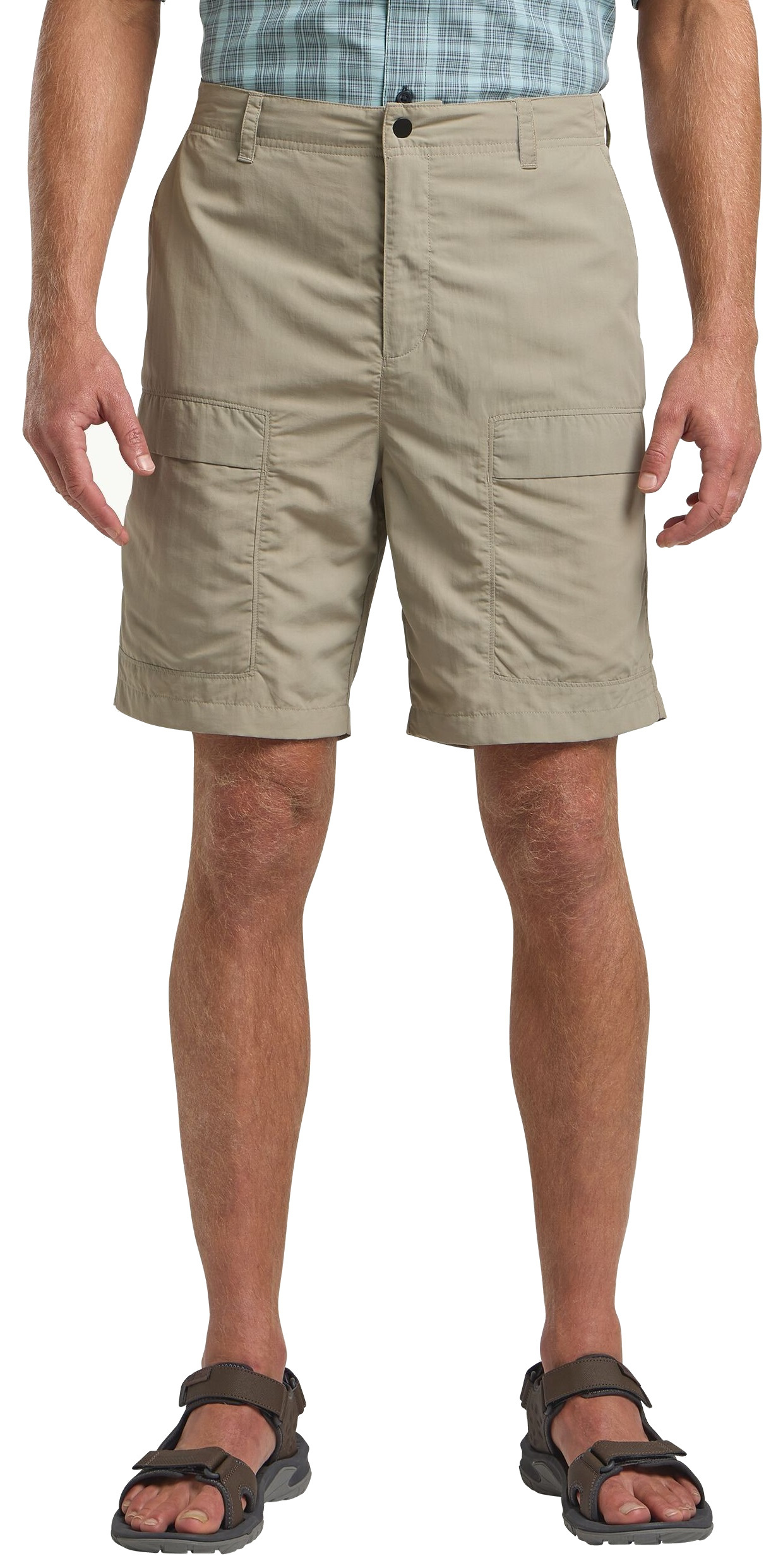 Шорты мужские Jack Wolfskin Tihama Shorts M A63699_4030 46 серые фото 7