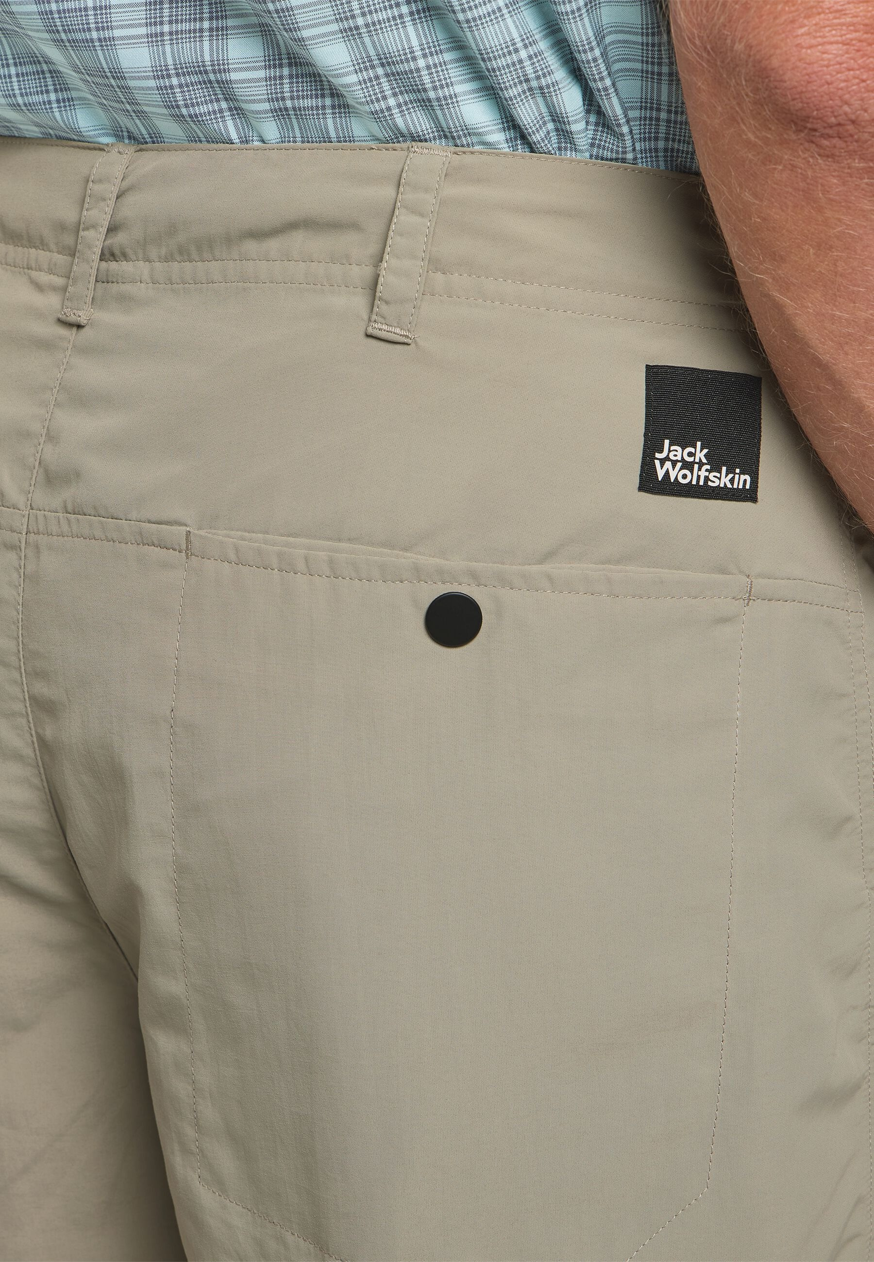 Шорты мужские Jack Wolfskin Tihama Shorts M A63699_4030 46 серые фото 6