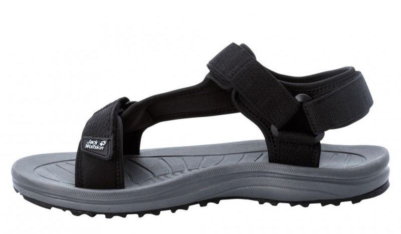 Сандали мужские Jack Wolfskin Wave Breaker M 4052011_6000 47 (12 UK) черные фото 