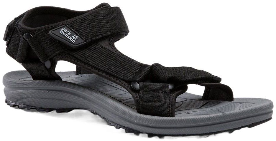 Сандали мужские Jack Wolfskin Wave Breaker M 4052011_6000 47 (12 UK) черные фото 