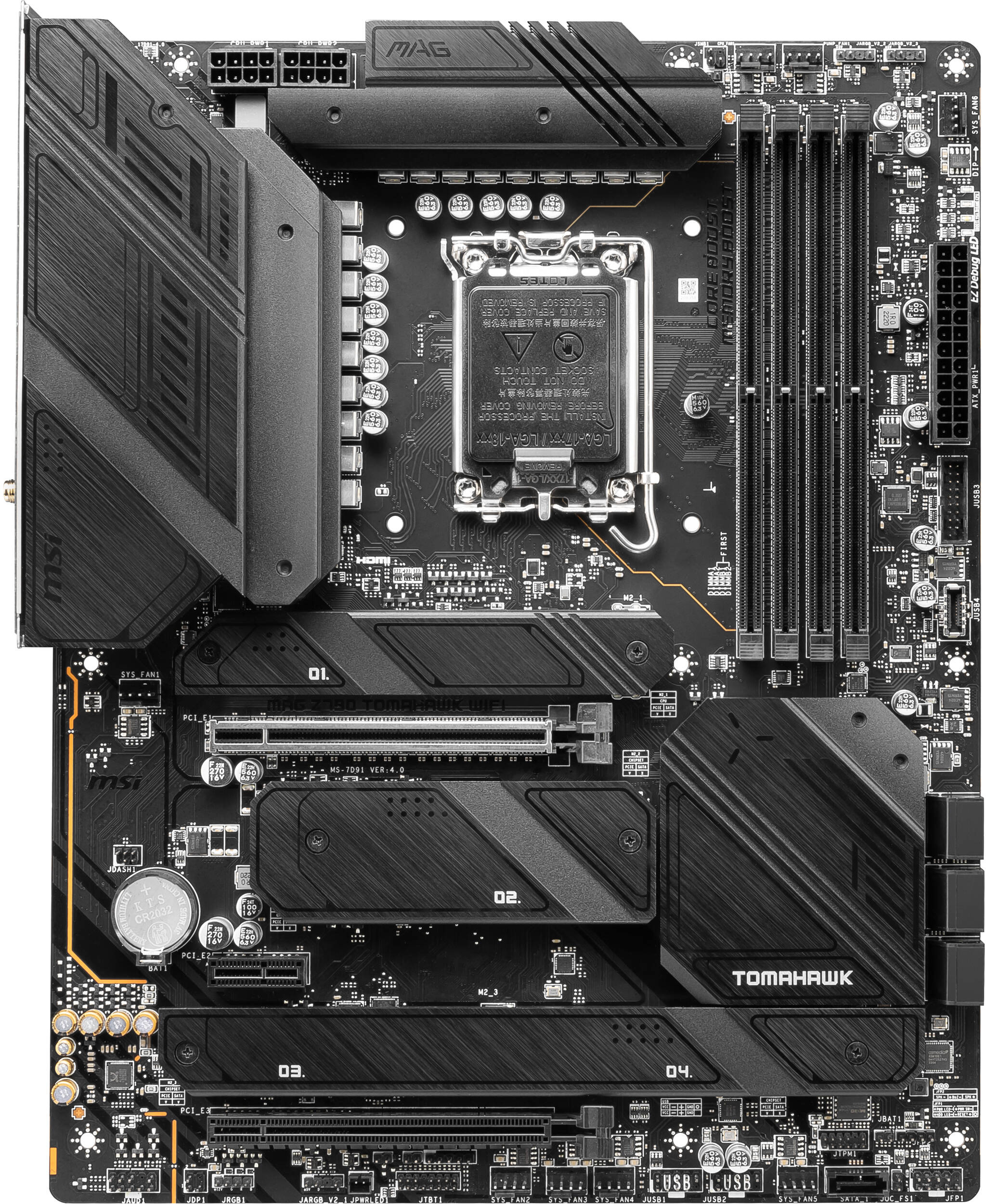 Материнcкая плата MSI MAG Z790 TOMAHAWK WIFI (911-7D91-046) фото 2