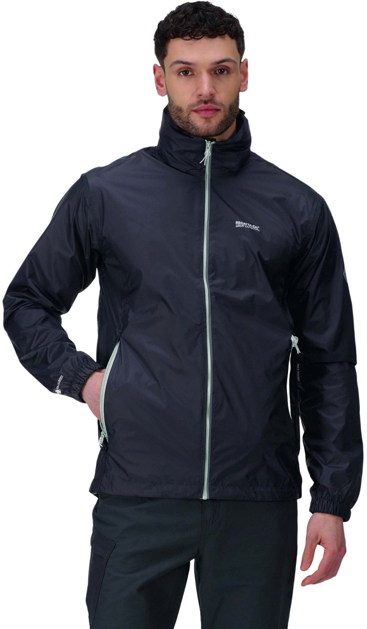 Ветровка мужская Regatta Lyle IV RMW283-7NV S синяя фото 5