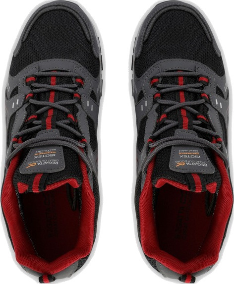 Напівчеревики трекінгові чоловічі Regatta Vendeavour RMF785-KAR 41 (7 UK) сірі з червоним і чорніфото