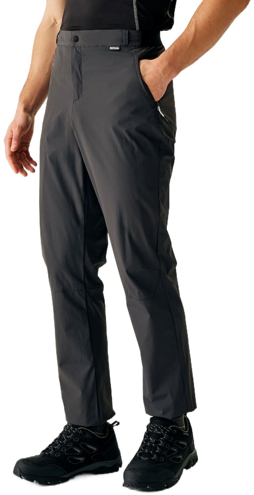 Штаны мужские Regatta Travel Light Pk Away RMJ300-61I 32 серые фото 4