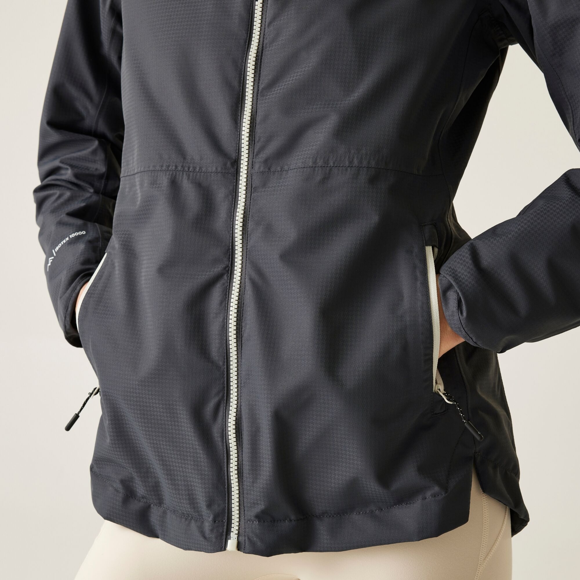 Вітровка жіноча Regatta HamaraIV RWW458-D7A 10 сірафото10