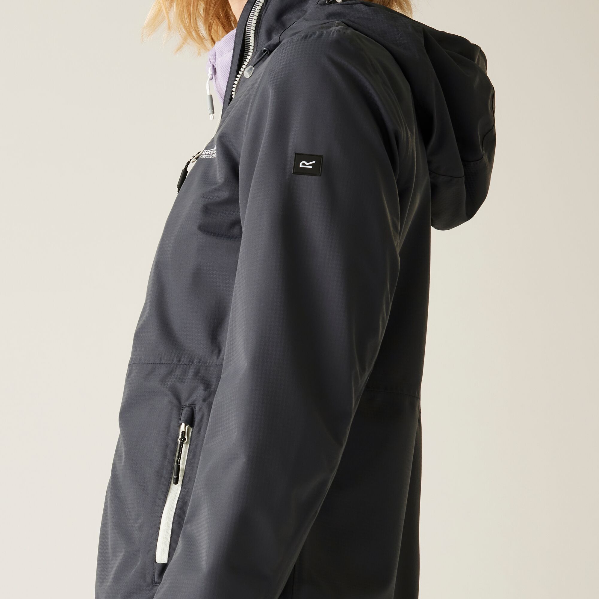 Вітровка жіноча Regatta HamaraIV RWW458-D7A 10 сірафото8