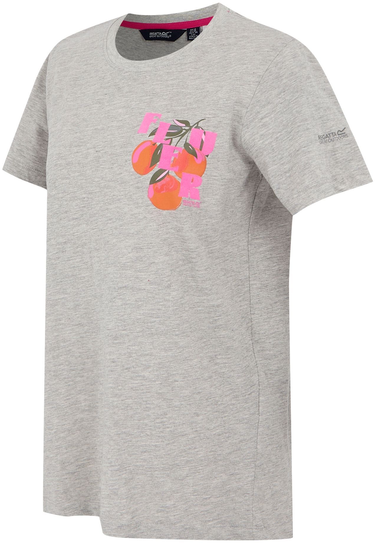 Футболка женская Regatta FilandraIX RWT327-5L8 10 серая фото 3
