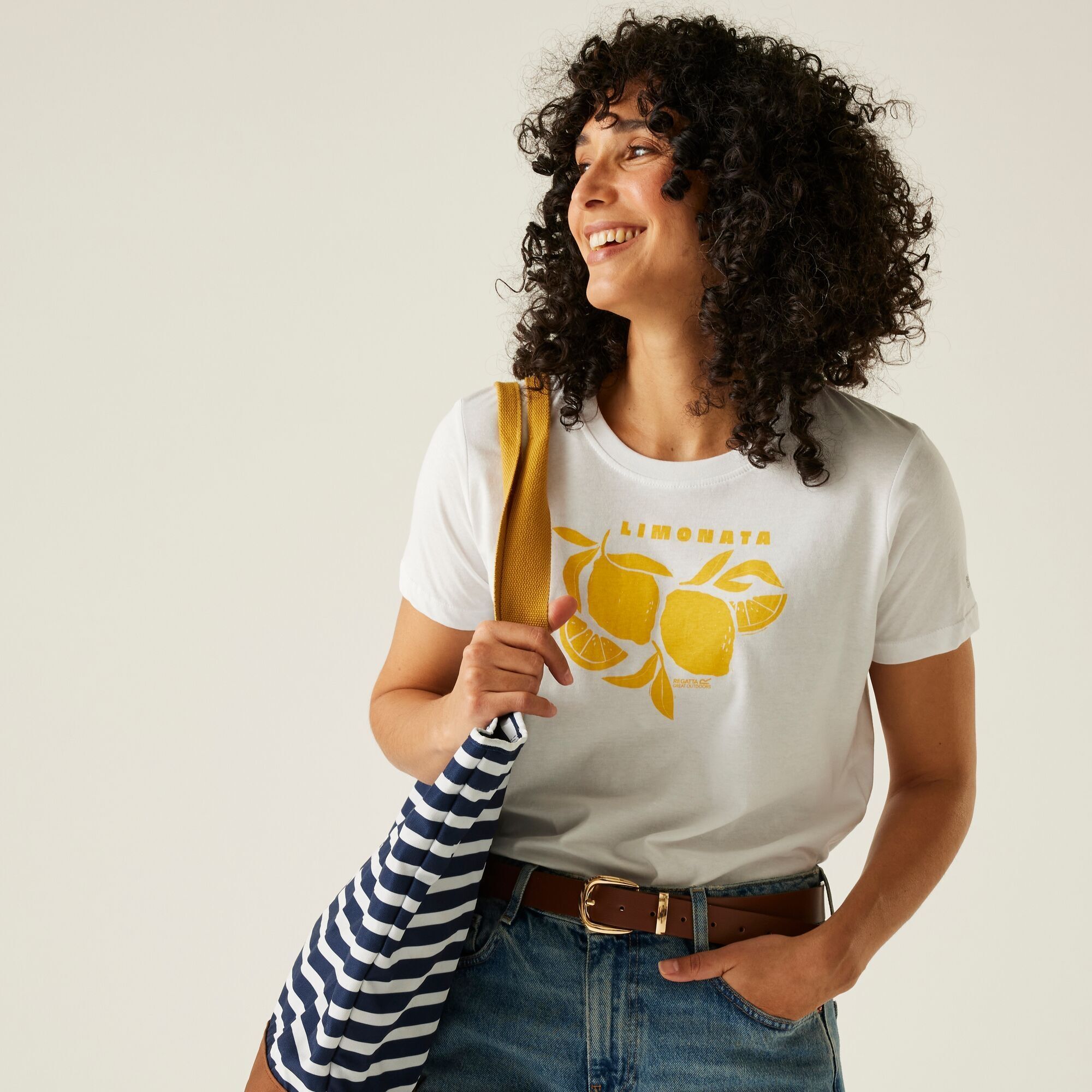 Футболка женская Regatta FilandraIX RWT327-095 10 белая фото 4