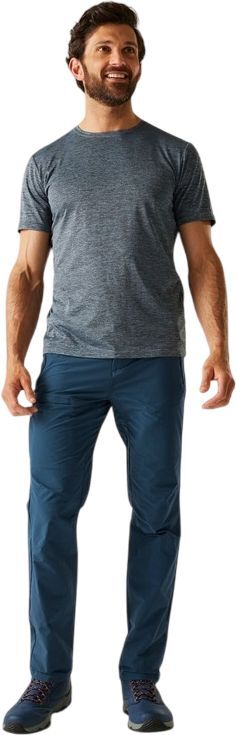 Штаны мужские Regatta HightonTrsII RMJ318-ZV7 30 синие фото 4