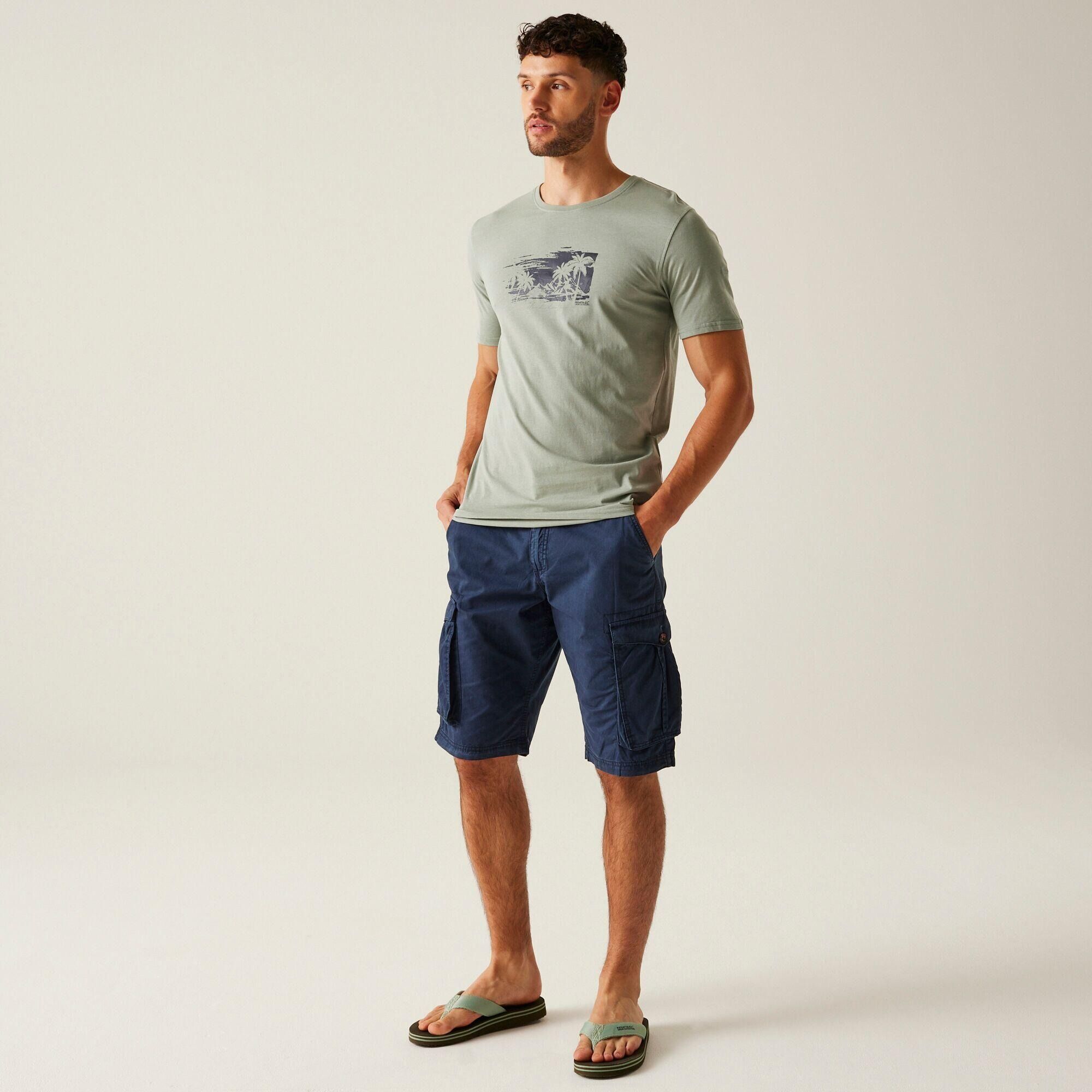 Футболка мужская Regatta ClineIX RMT296-U3A M светло-зеленая фото 6