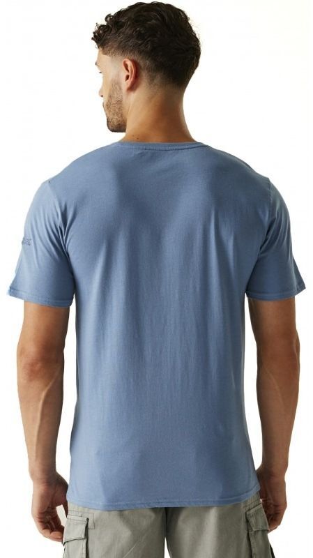 Футболка мужская Regatta ClineIX RMT296-M86 M голубая фото 5