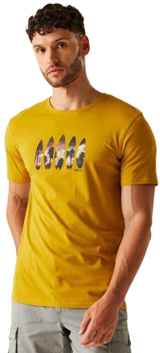 Футболка чоловіча Regatta ClineIX RMT296-6CH XXL жовта фото4