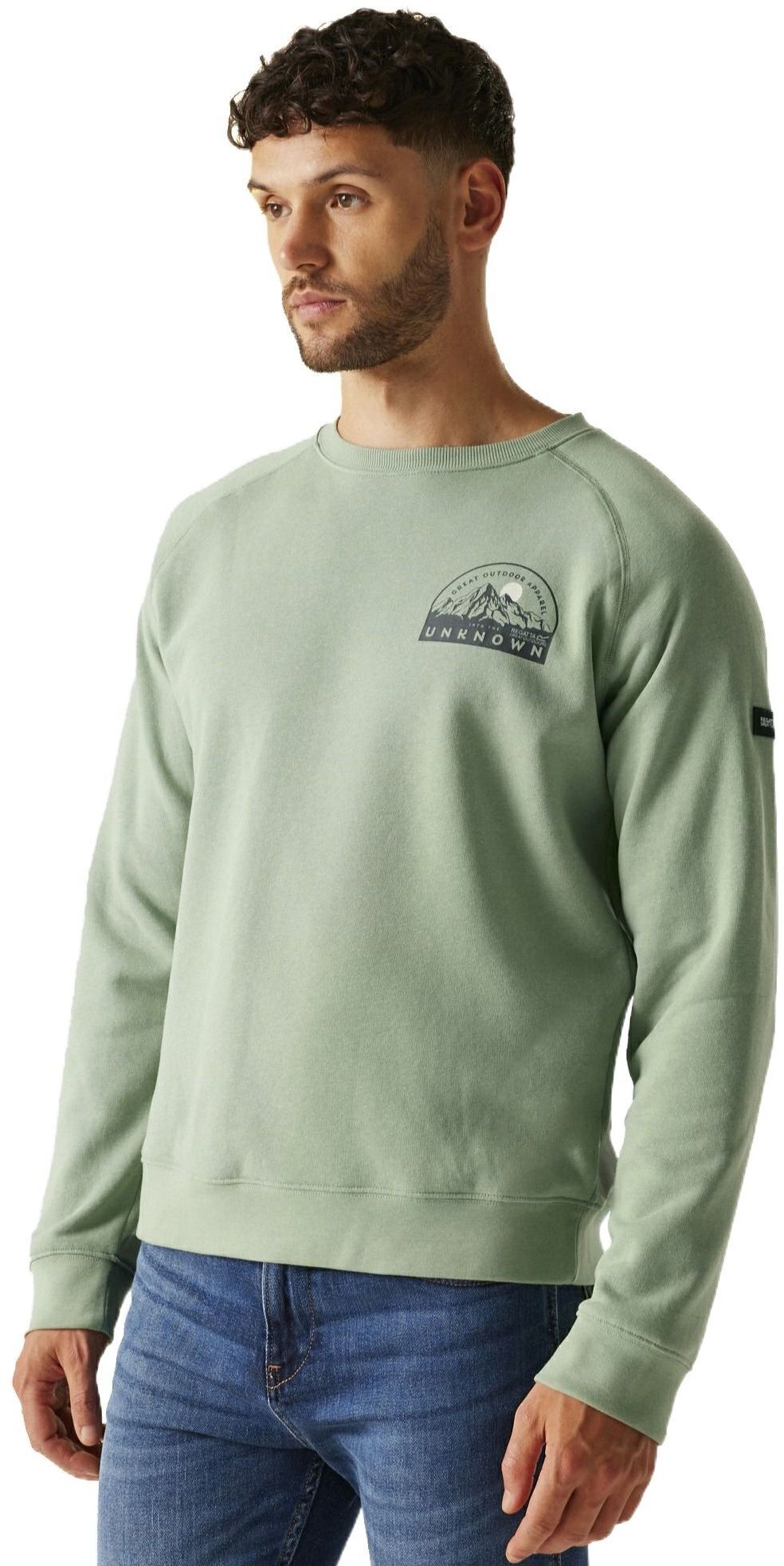 Свитшот мужской Regatta Nithsdale RMA565-H6L M зеленый фото 4