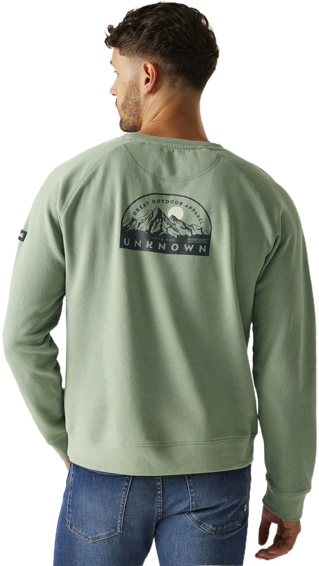 Свитшот мужской Regatta Nithsdale RMA565-H6L M зеленый фото 5