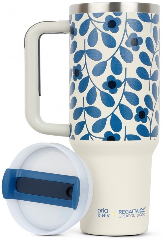 Термокружка Regatta OrlaInsulateMug RCE568-F67 OS синяя с белым фото 4
