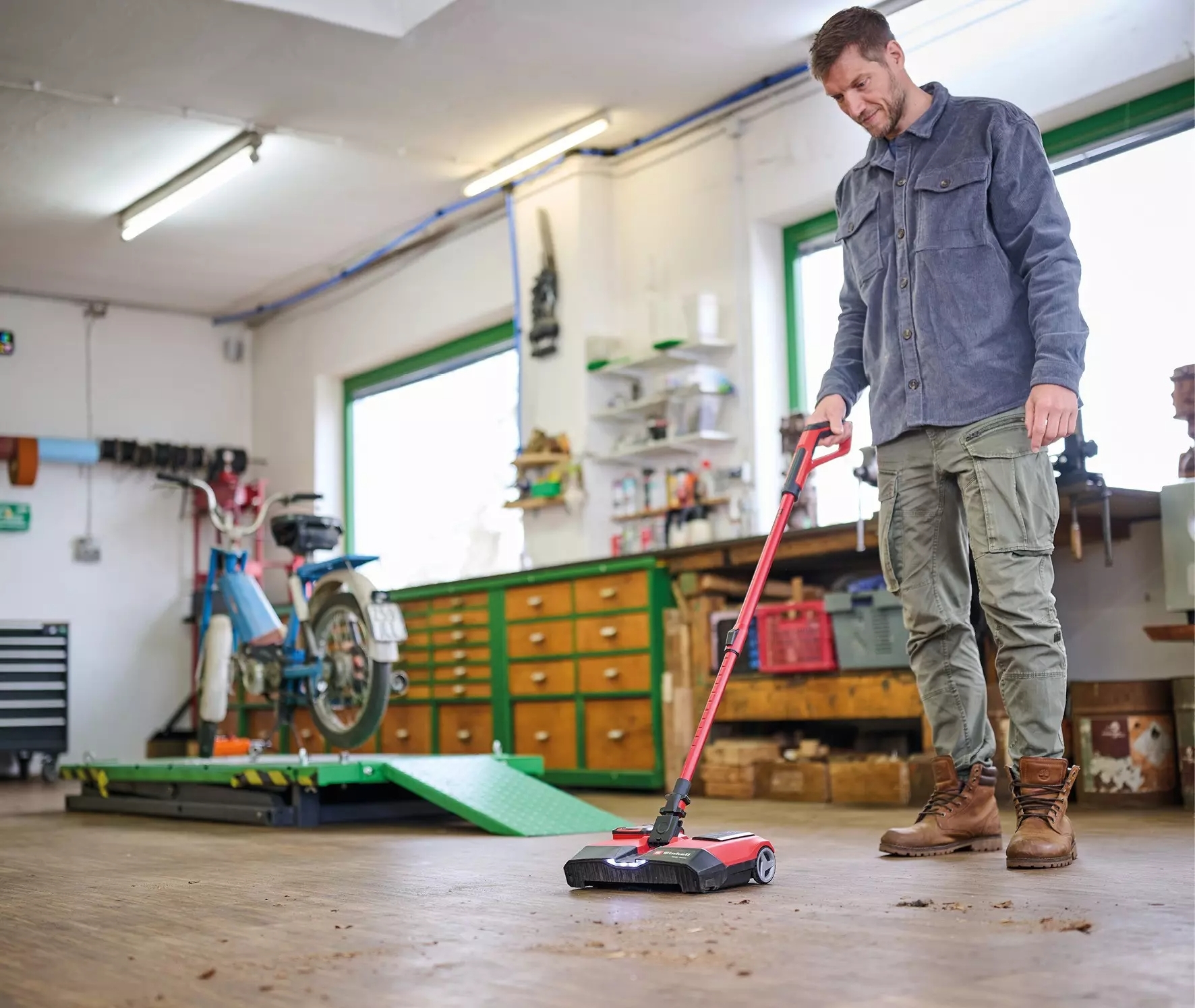 Подметальное устройство аккумуляторное Einhell TE-FS 18 Li без АКБ и ЗУ (2352050) фото 8