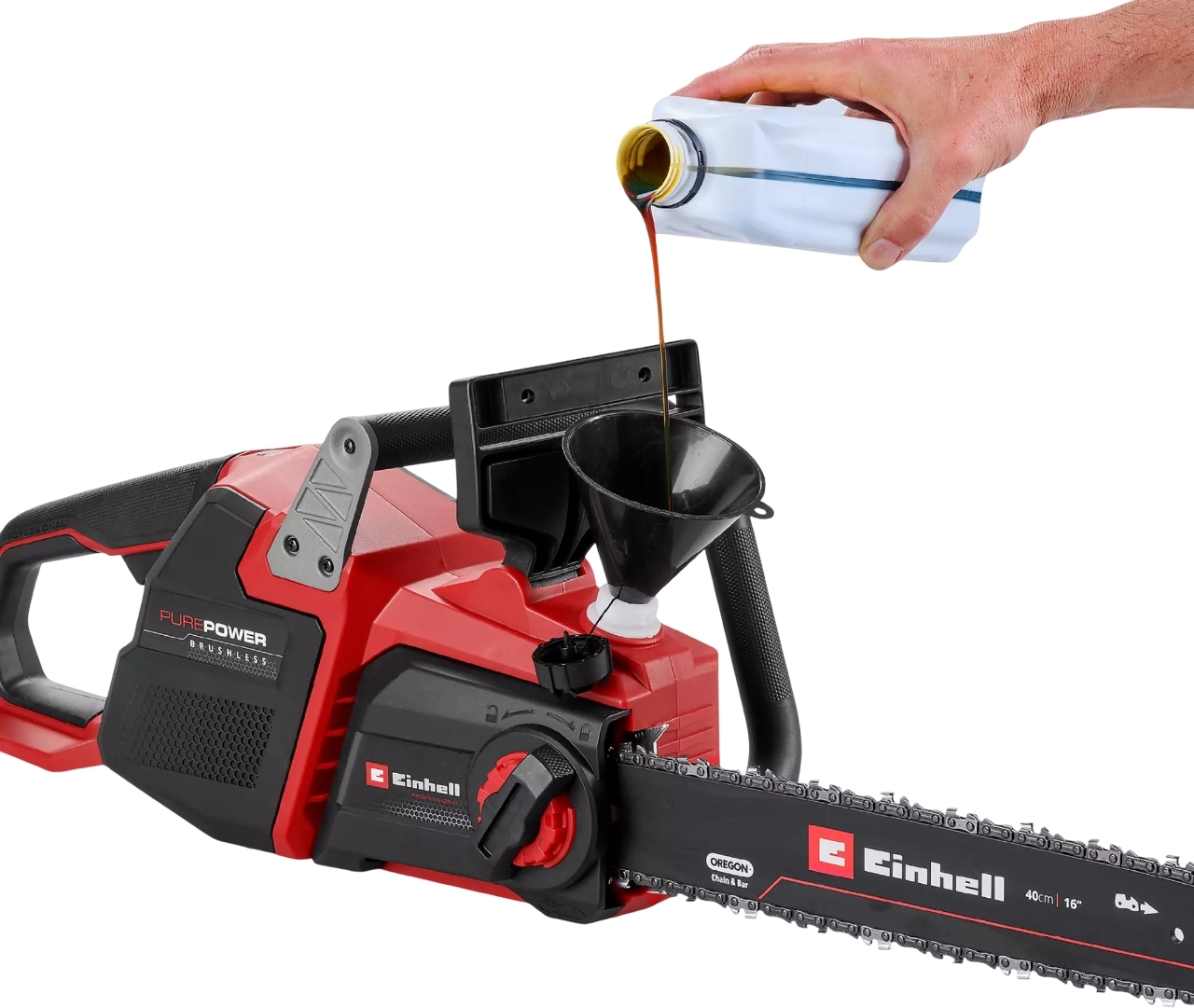 Пила цепная аккумуляторная Einhell GP-LC 36/40 Li BL (без АКБ и ЗУ), (4600050) фото 