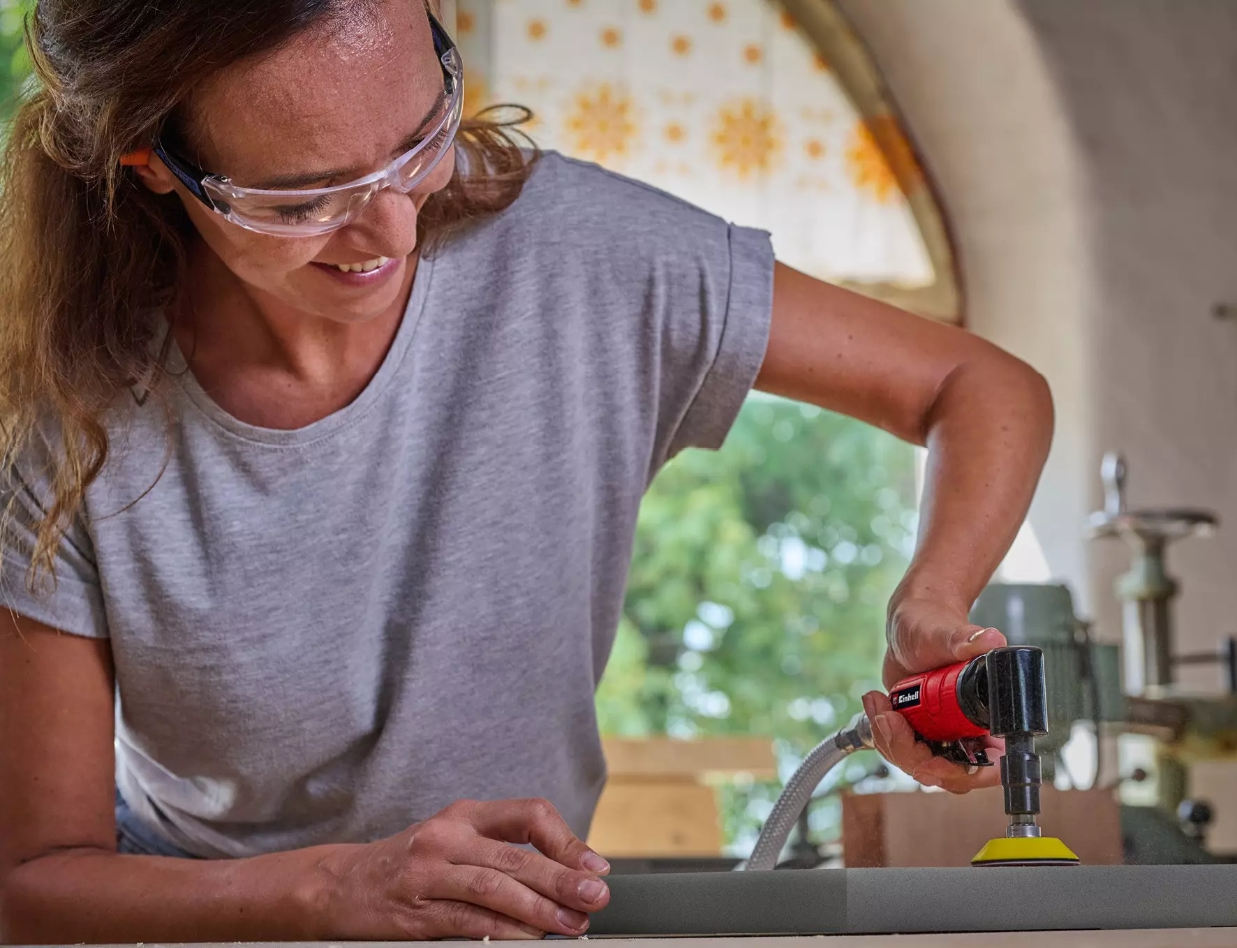 Набор шлифбумаги Einhell для TC-PA 50, 50 мм, по металлу, 60 шт (4133131) фото 2