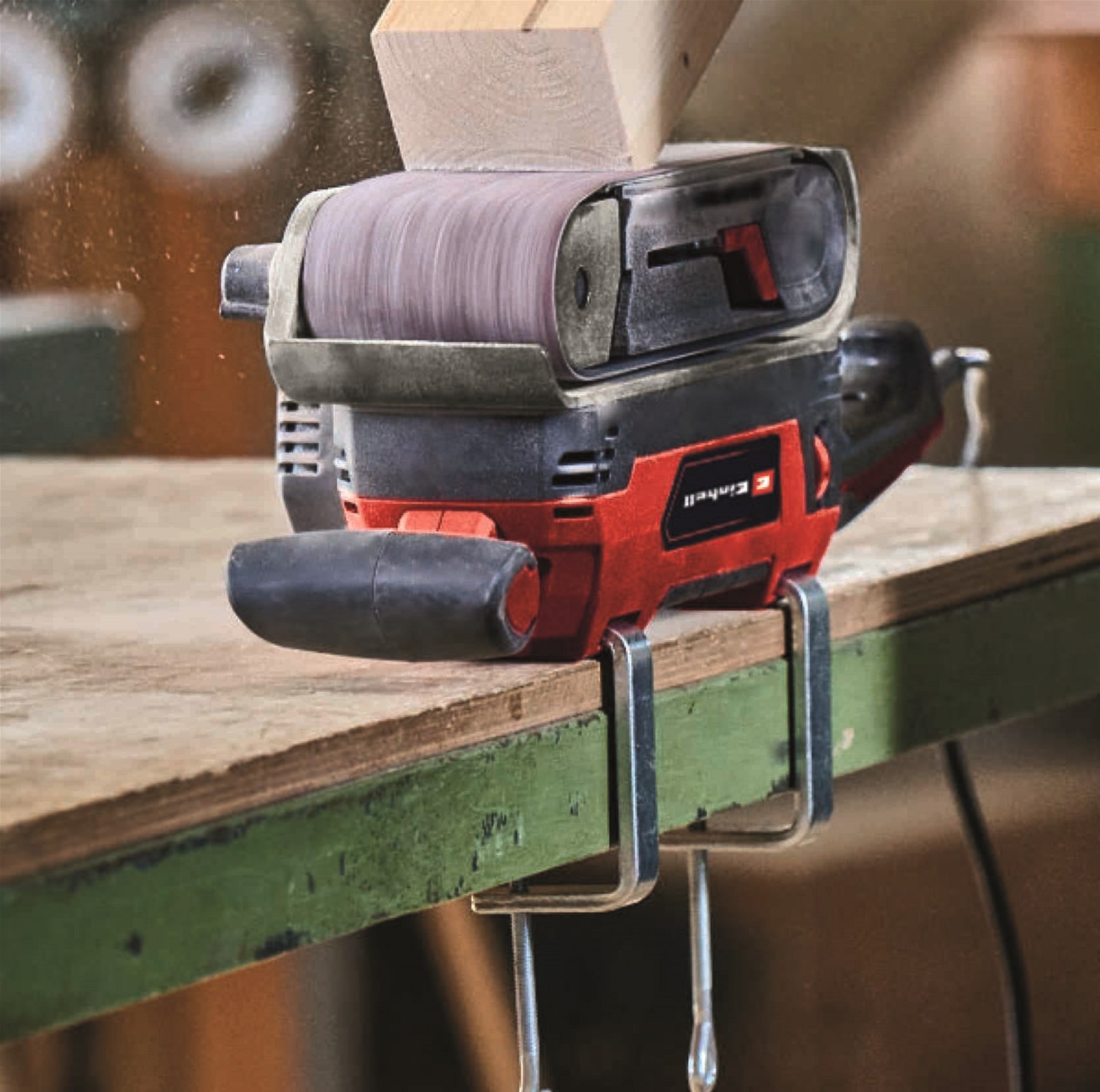 Шлифмашина ленточная Einhell TE-BS 850 E, 850 Вт (4466245) фото 7