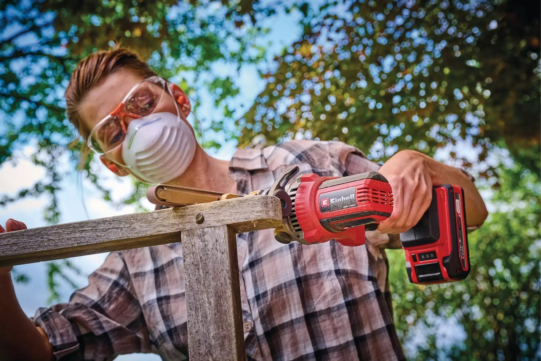 Набор шлифлент Einhell для TE-BF 18 Li, 9x457 мм, 35 шт (4419816) фото 2