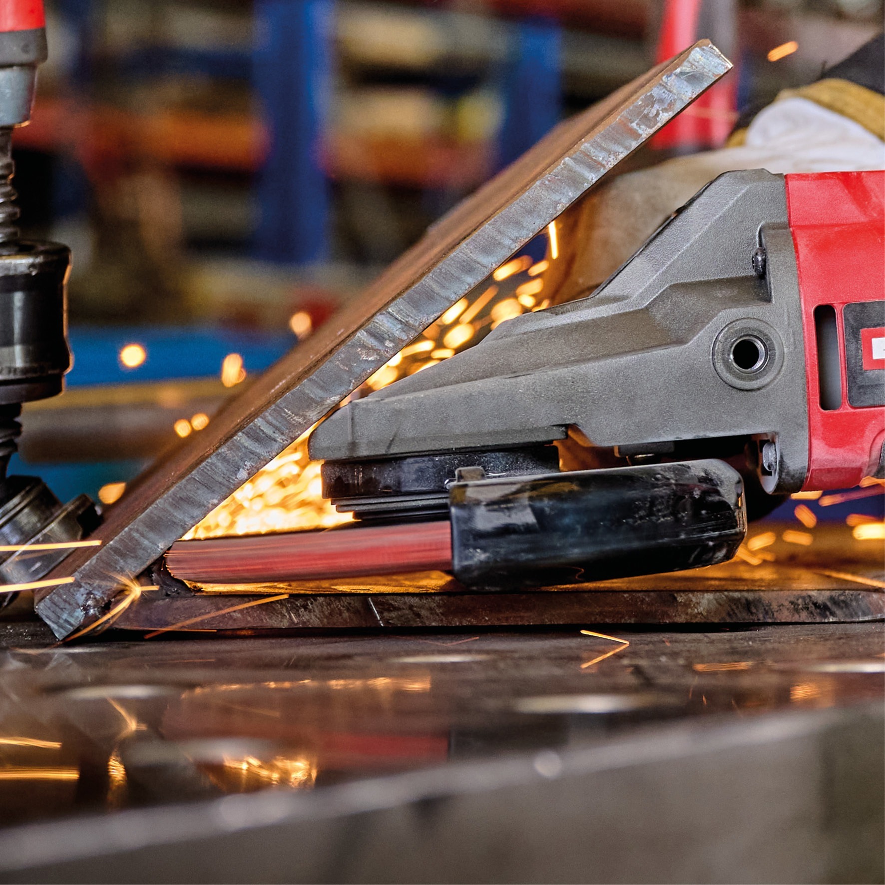 Шлифмашина угловая аккумуляторная Einhell TP-AG 18/125 F Li BL (без АКБ и ЗУ), (4431175) фото 