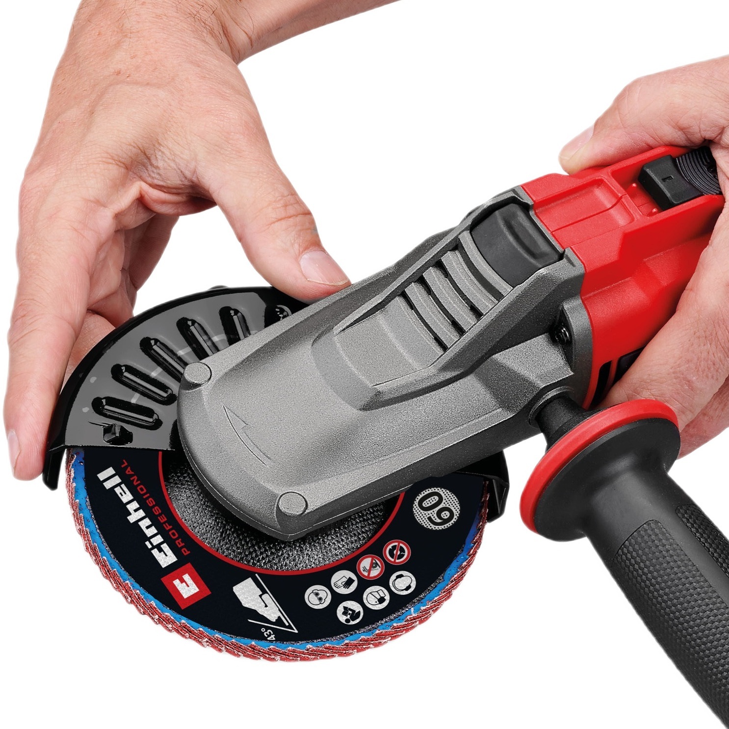 Шлифмашина угловая аккумуляторная Einhell TP-AG 18/125 F Li BL (без АКБ и ЗУ), (4431175) фото 