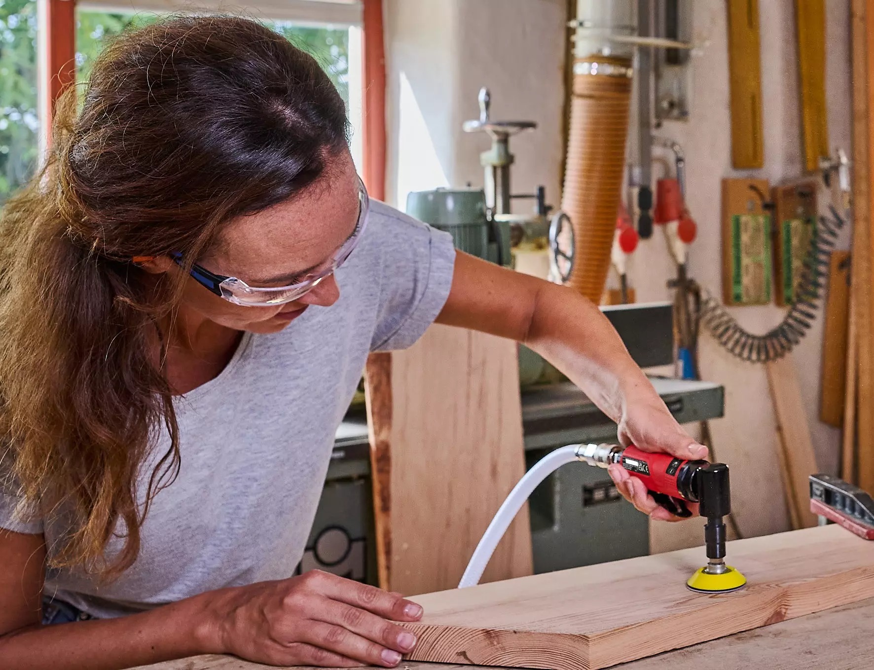 Набор шлифбумаги Einhell для TC-PA 50, 50 мм, по дереву, 60 шт (4133130) фото 2