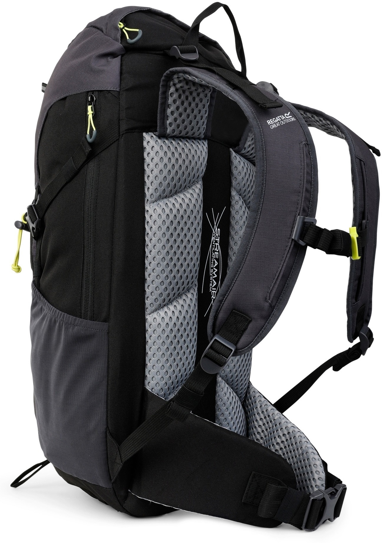 Рюкзак туристический Regatta HightonV245L EU275-28P черный, серый фото 3