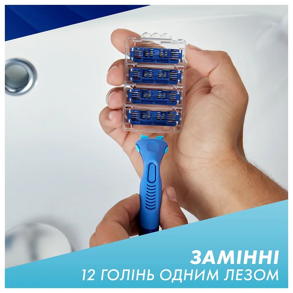 Змінні картриджі для гоління Gillette Sensor 3 Plus Comfort для гоління 8 штфото