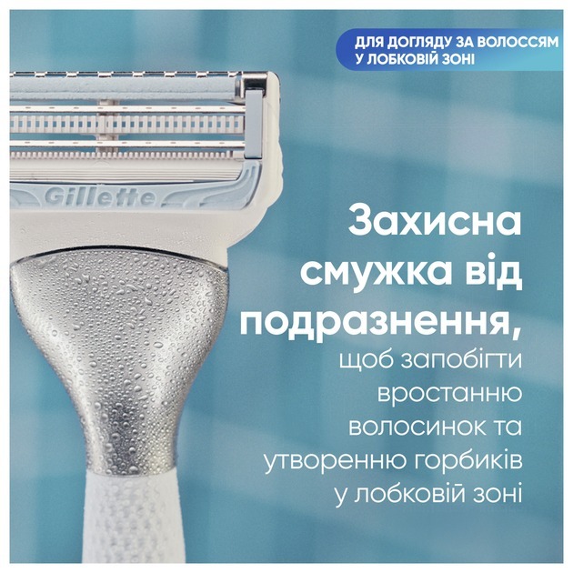 Сменные картриджи для бритья Gillette Venus Satin Care 3 шт фото 4