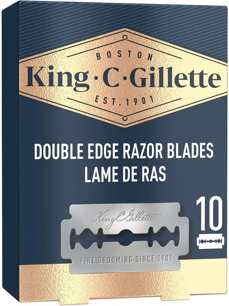 Лезвия для бритья Gillette King C Gillette 10 шт фото 3