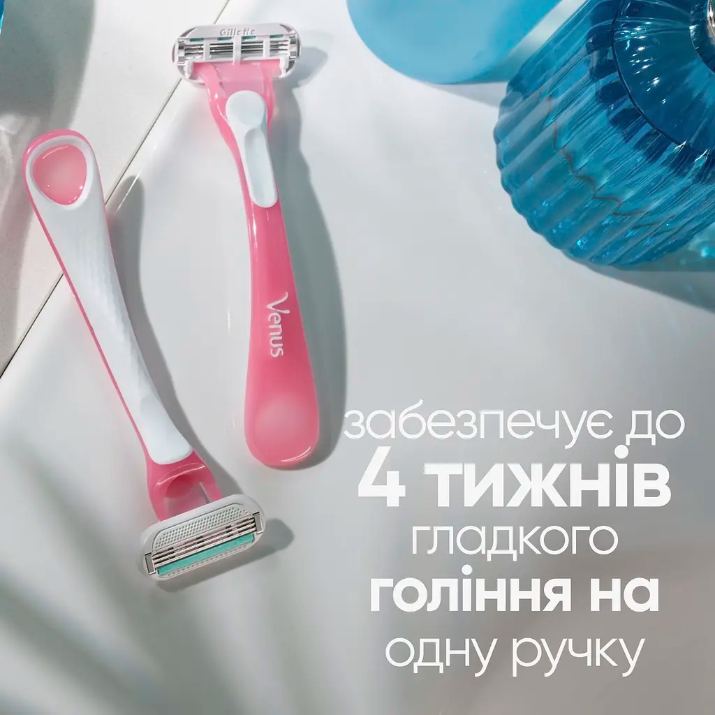 Бритвы одноразовые Gillette Venus 3 Miami Vibes 6 шт фото 7