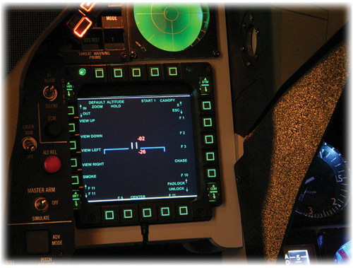 Рамка Thrusmaster для LSD дисплея MFD COUGAR (2960708)фото7