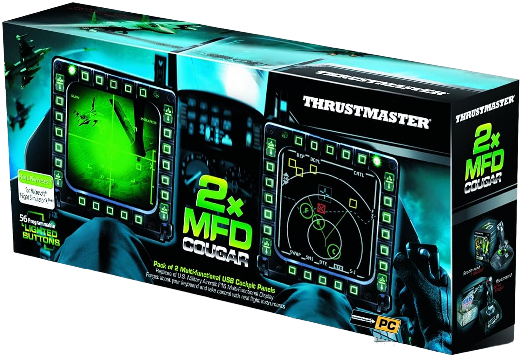 Рамка Thrusmaster для LSD дисплея MFD COUGAR (2960708)фото5