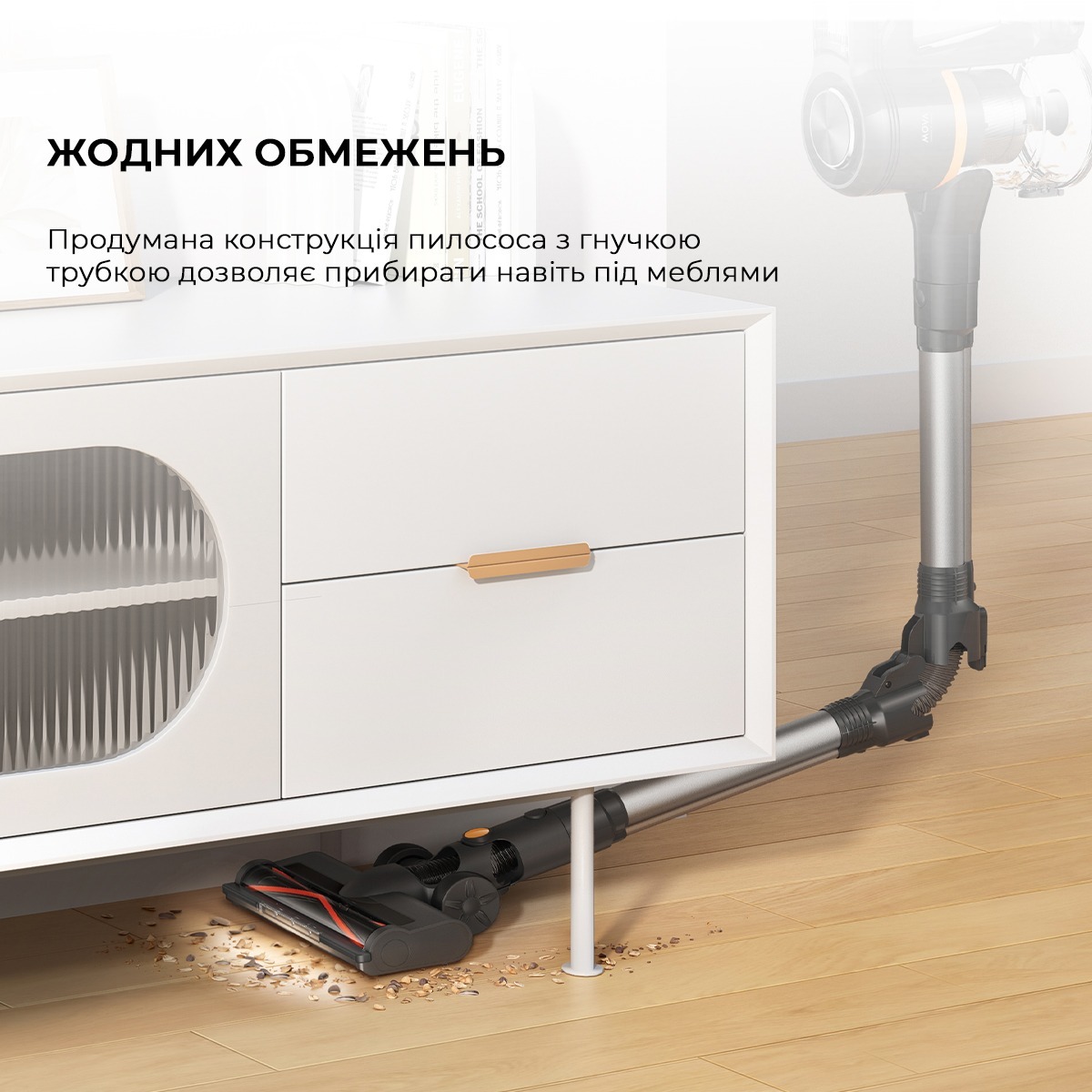 Аккумуляторный пылесос Mova J20 VJ11A фото 3