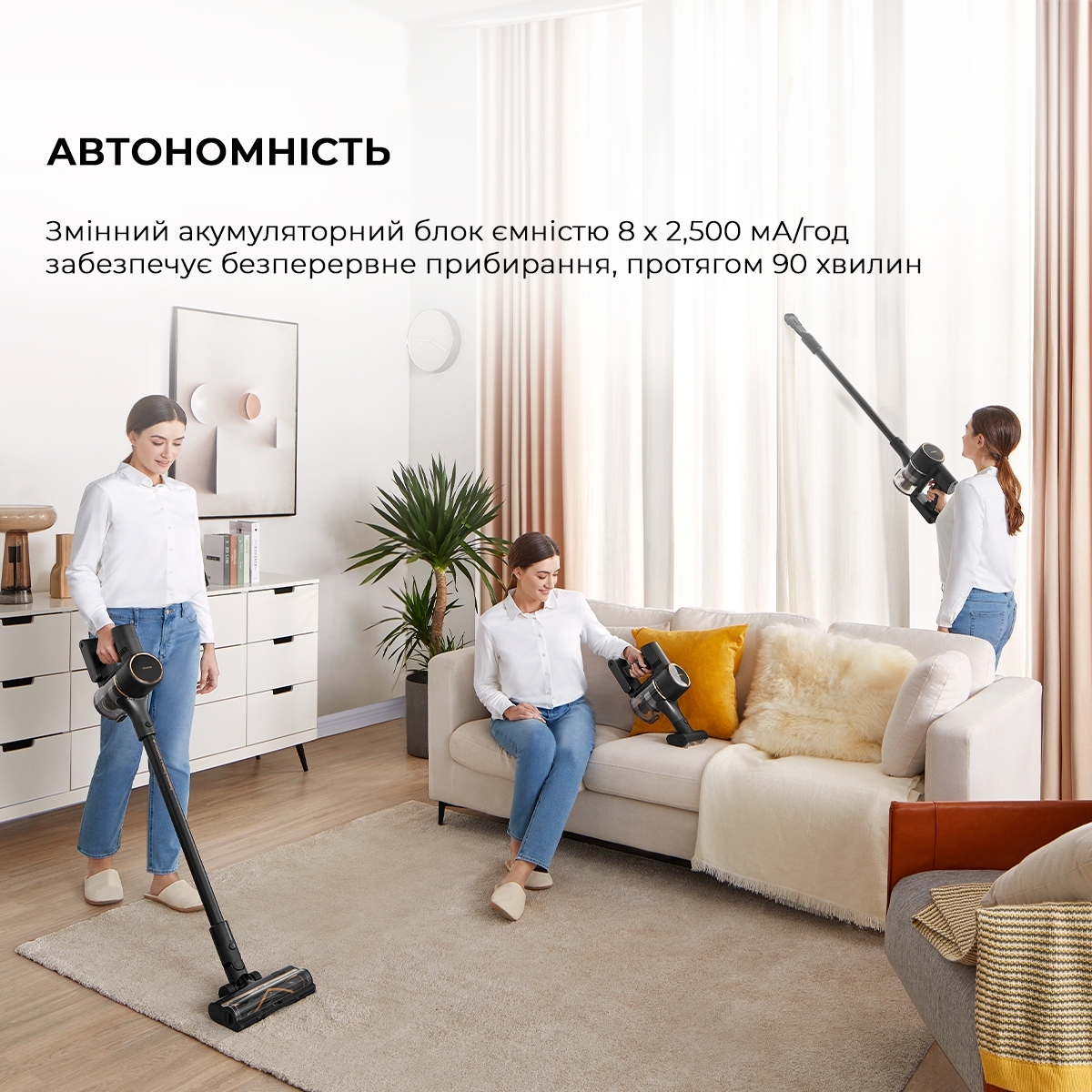 Аккумуляторный пылесос Dreame R10 PRO Aqua VZV15A фото 13