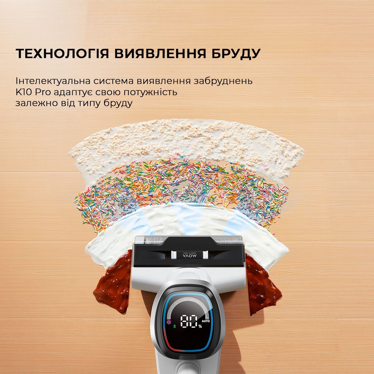 Аккумуляторный пылесос Mova K10 Pro BVC-T8 фото 5