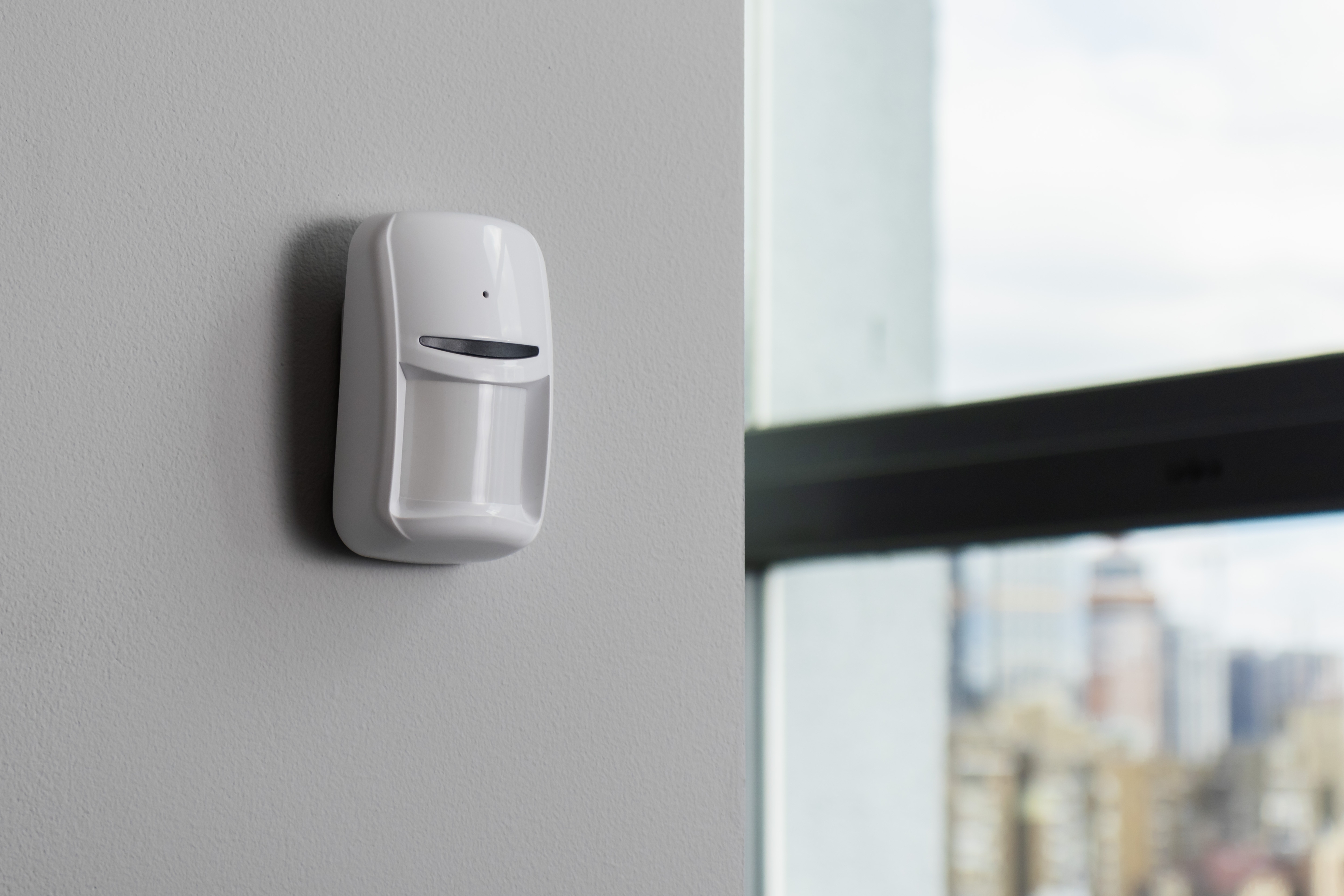 Датчик руху та розбиття скла типу "штора" U-PROX PIR Combi VB, White (4820261372281)фото