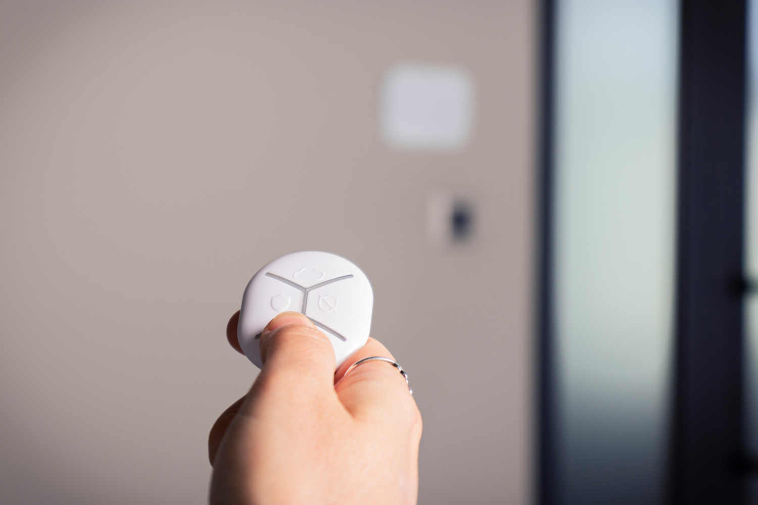 Брелок U-PROX Keyfob B4, White (4820261370461) фото