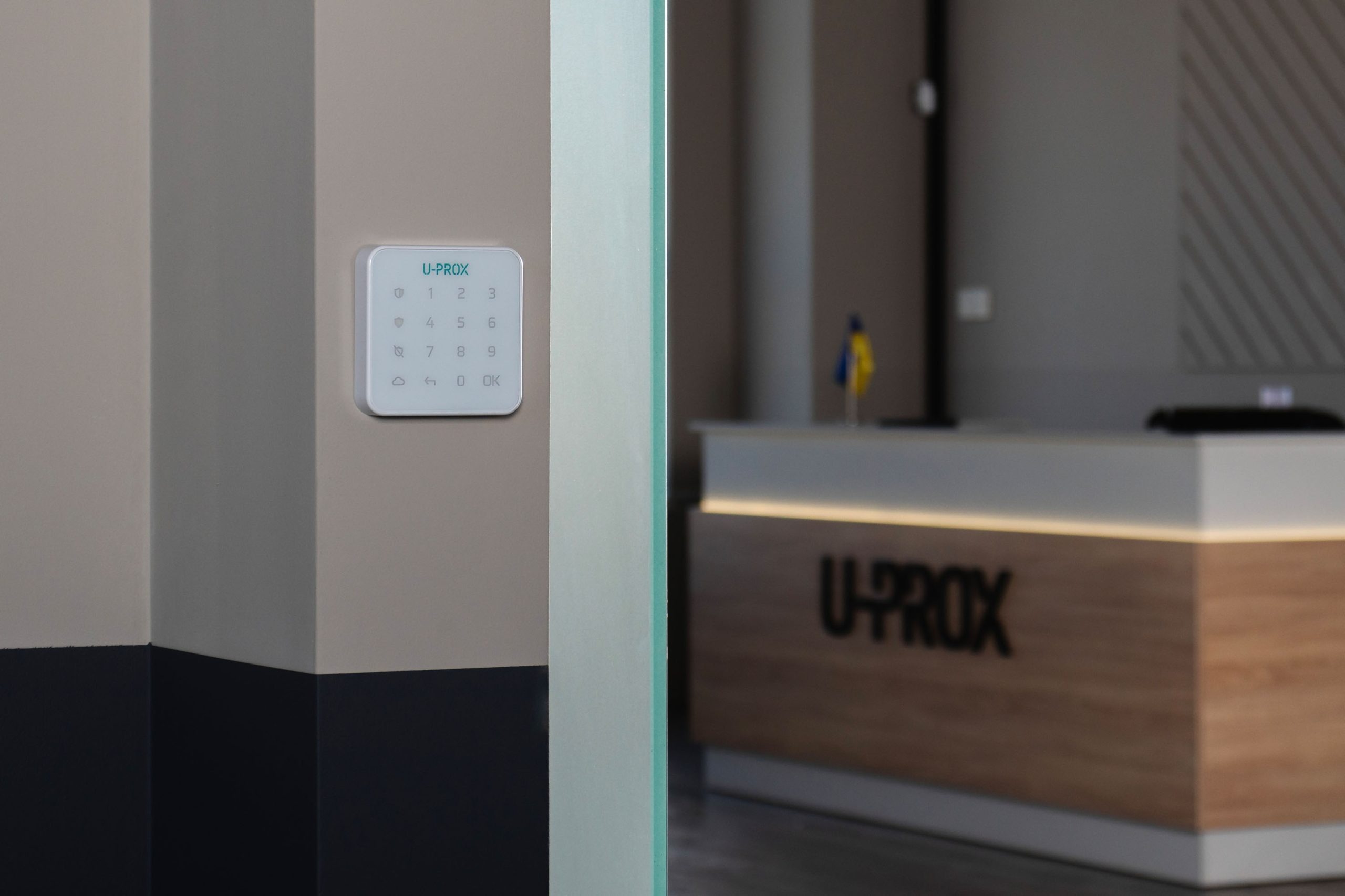 Бездротова сенсорна клавіатура U-PROX Keypad G1, 1 група, White (4820261370133)фото8